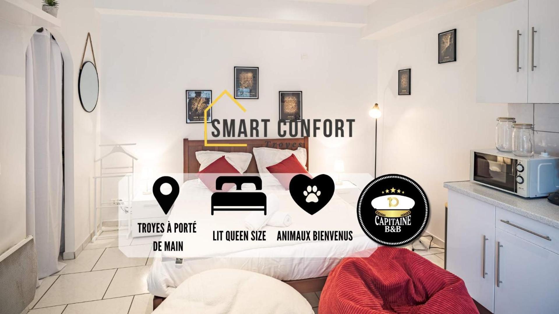Smart Confort 1 - Studio Confort Et Style Троа Екстериор снимка